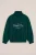 WE Fashion – Meisjes oversized sweater met print – Oversized – Felgroen – Katoen –