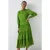 LK Bennett Flora Chevron Midi Dress Bright Green