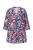 Ulla Popken Blouse  blauw / navy / sering / rood