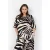 Wasabiconcept top met zebraprint ecru