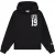 Malelions Women Sherpa Applique Match Hoodie | Black