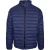 Plein Sport Effen Gewatteerde Marineblauwe Jas