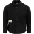 Firetrap Heren-shirt met logo, dik, met lange mouwen (Zwart)