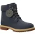 Timberland Premium 6 Inch Lace Up Boot Dark Blue Canvas