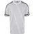 Urban Classics Heren Gestreept Mesh Oversized T-shirt (Wit/zwart)