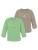 normani Shirt ‘Taupo’  donkerbeige / smaragd / lichtgroen / wit