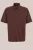 WE Fashion – Heren slim fit overhemd van piquéjersey – Regular fit – Bordeauxrood – Katoen –