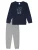 SCHIESSER Nachtkledij ‘Boys World’  navy / grijs gemêleerd