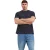 Jack And Jones Heren Ster Relaxed Fit T-shirt (Donkere marine)