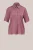 WE Fashion – Dames blouse met structuur – Regular fit – Oudroze –