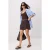 TRENDYOLMİLLA Dames Bruin Effen Kort / Mini Skort Rokken