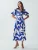 Willa Jurk ‘Ariane’  blauw / wit