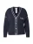 Persona by Marina Rinaldi Gebreid vest ‘MIELE’  nachtblauw / wit