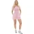 I Saw It First Dames-shorts van katoenmix met een ruime pasvorm (Stoffig Roze)