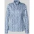 Eterna Slim fit blouse in all-over look met opstaande kraag