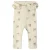 LIL’ ATELIER BABY slim fit legging met ruches en print – ecru