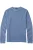 OLYMP Casual Longsleeve rook blauw, Effen