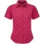 Premier Popeline blouse met korte mouwen / Gewoon werkoverhemd (Heet Roze)