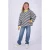 Vingino gestreepte sweater – zwart/ecru/neongeel