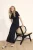 Tramontana Dress Cotton Slub E02-20-501 Jurk 009000-black