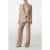 GUESS Ariana Double Breast Velvet Taupe