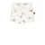 Babystyling baby sweatshort met all over print ecru/lichtbruin