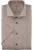 OLYMP Level Five 24/Seven Jersey shirt bruin, Bedrukt