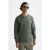 Scotch & Soda Merino Double Face Dropped Shoulder Crewneck Thyme