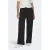 ONLY wide leg regular waist casual broek zwart