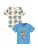 Cool Club Shirt  blauw / rood / wit