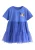 Next Jurk ‘Tutu’  blauw / oranje