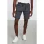 Sweatshorts met rechte pijpen