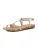 Tamaris Sandalen met riem  champagne / goud