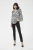 Blouse met korte mouwen Regular fit Chalk/Black Animal animal