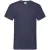 Fruit of the Loom Heren Valueweight V Neck T-shirt (Deep Navy)