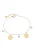faina Armband  goud / transparant