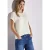 Street One Dames Shirt met gaatjesdetail in Wit