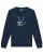 Watapparel Sweatshirt ‘ Graffiti Astronaut ‘  navy / gemengde kleuren