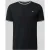 Christian Berg Men T-shirt met contraststrepen en ronde hals