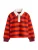 Next Shirt  bruin / oranjerood / wit