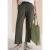 Cecil Dames High Waist broek met wijde pijpen in Loose Fit in Groen