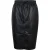 EsQualo Skirt Jogger Long Pu Black