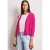 Street One Dames Jas met lange mouwen en een open pasvorm in Pink