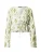 DeFacto Blouse  olijfgroen / pastelgroen / wit