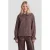 FLURESK geruite blouse – bruin