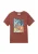 s.Oliver Shirt  lichtblauw / lichtoranje / roestrood / zwart