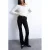 TOPSHOP Tsjamie Hr Flare Dnm Jeans Bl Noos high waist flared jeans black denim