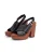 TOMMY HILFIGER Pumps  bruin / zwart