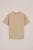 WE Fashion – Jongens T-shirt met print – Regular fit – Beige – Katoen –