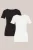 WE Fashion – Dames T-shirt van katoenmix, 2-pack – Multikleur – Katoen –